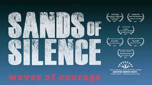 Sands of Silence poster header graphic