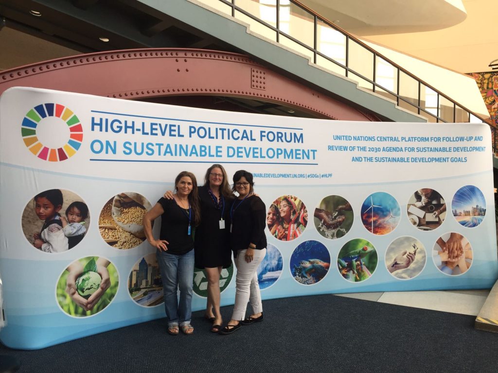 Main subject Virginia Isaias, director Chelo, editor Marla Ulloa High-Level Political Forum - United Nations July 2010